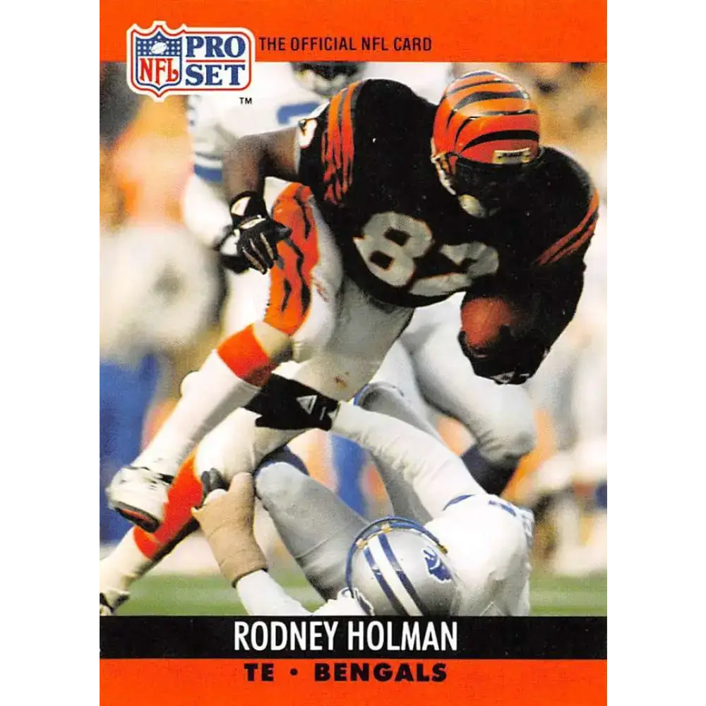 1990 Pro Set #464 Rodney Holman NM-MT Cincinnati Bengals Football Card - Football Card Single