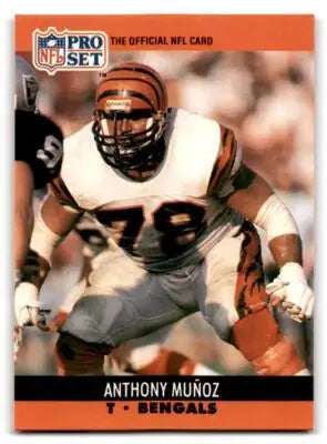 1990 Pro Set #467 Anthony Muñoz - Football Card Single
