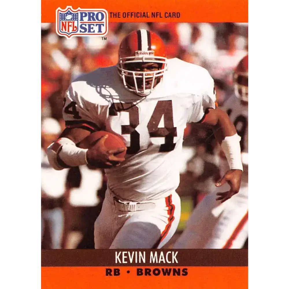 1990 Pro Set #473 Kevin Mack NM-MT Cleveland Browns Football Card - Football Card Single