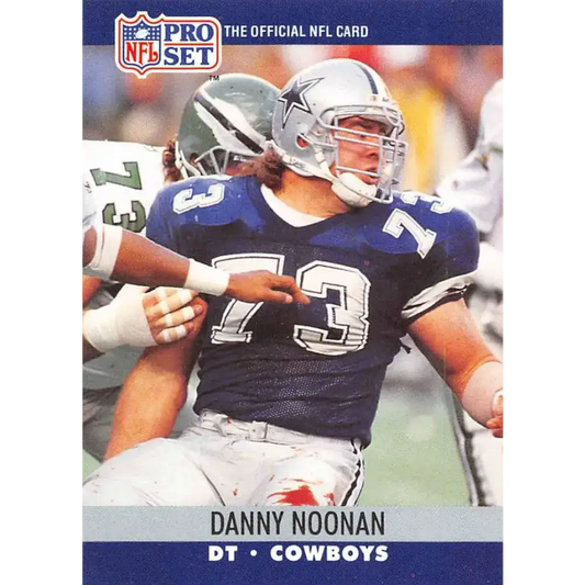 1990 Pro Set #481 Danny Noonan NM-MT Dallas Cowboys Football Card - Football Card Single