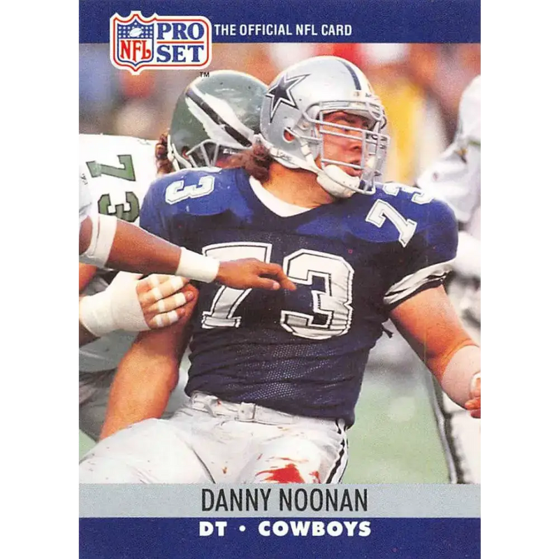 1990 Pro Set #481 Danny Noonan NM-MT Dallas Cowboys Football Card - Football Card Single