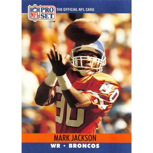 1990 Pro Set #486 Mark Jackson NM-MT Denver Broncos Football Card - Football Card Single