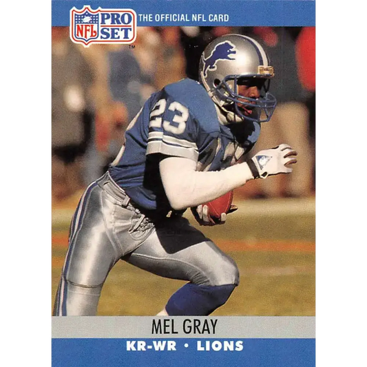 1990 Pro Set #497 Mel Gray NM-MT Detroit Lions Football Card - Football Card Single