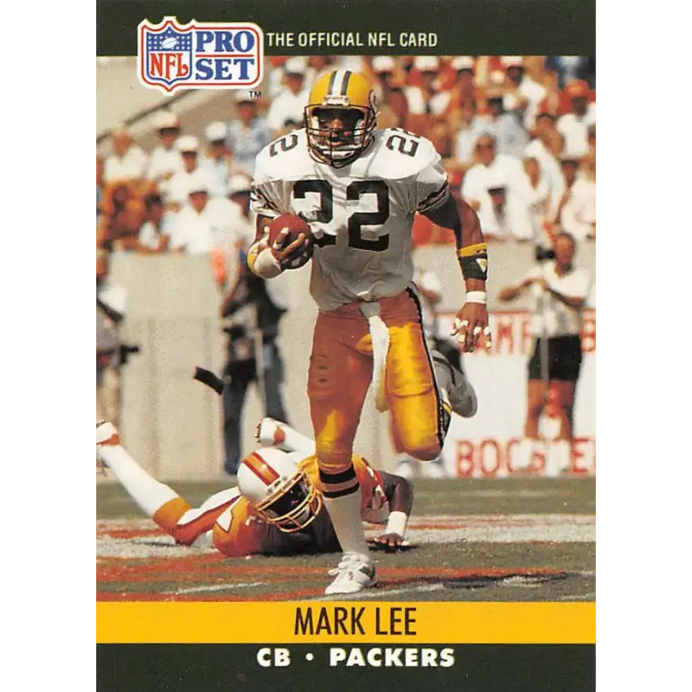 1990 Pro Set #503 Mark Lee NM-MT Green Bay Packers Football Card - Football Card Single