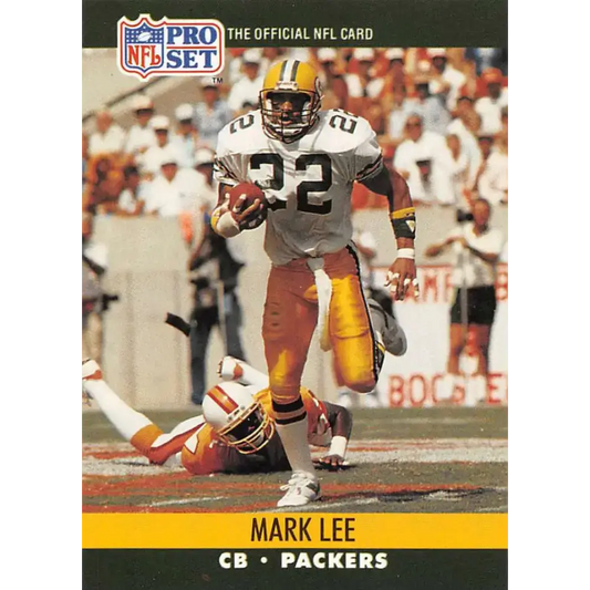 1990 Pro Set #503 Mark Lee NM-MT Green Bay Packers Football Card - Football Card Single