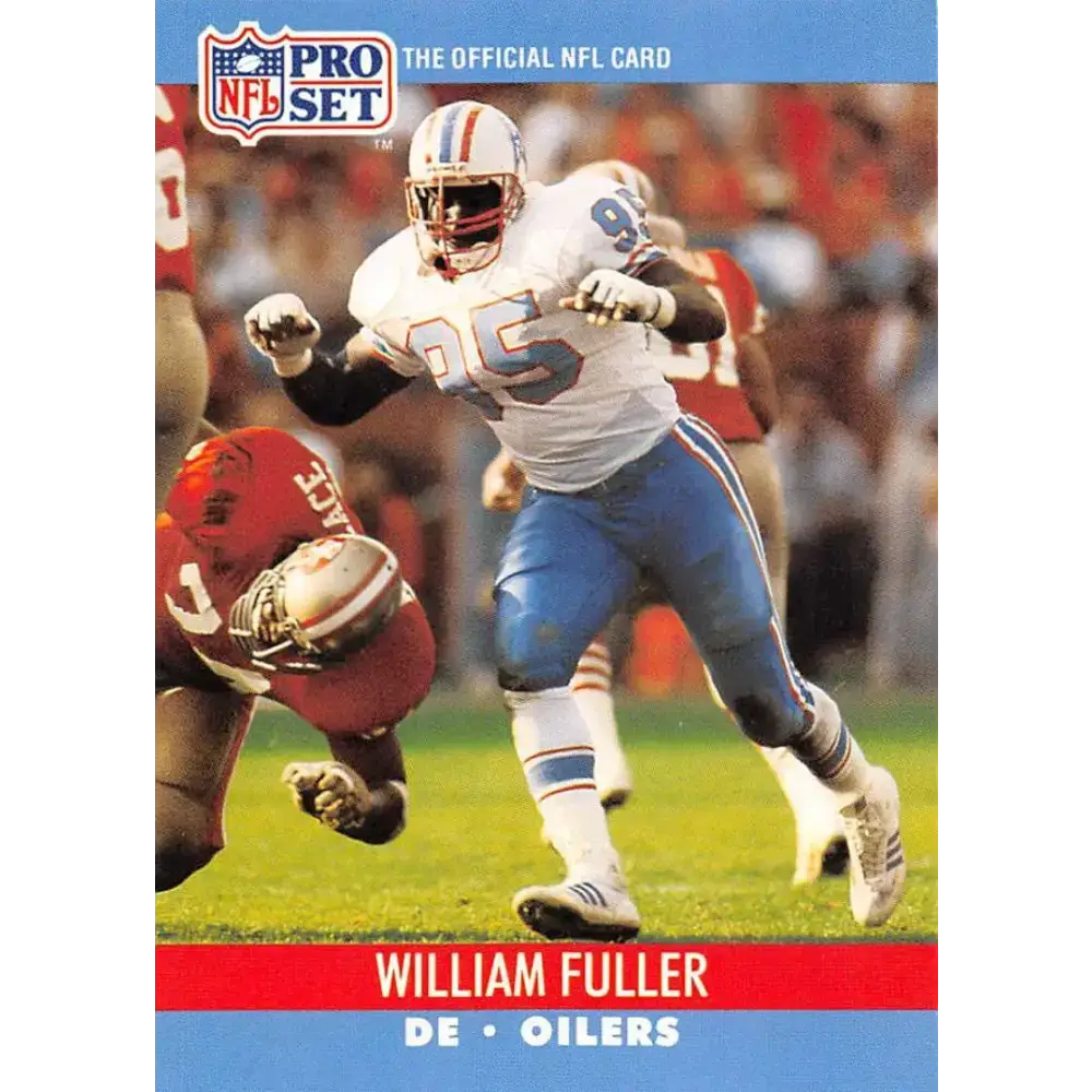 1990 Pro Set #510 William Fuller NM-MT Houston Oilers Football Card - Football Card Single