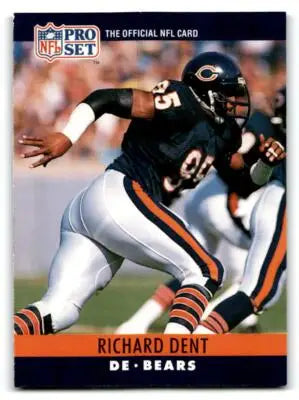 1990 Pro Set #52 Richard Dent - Football Card Single