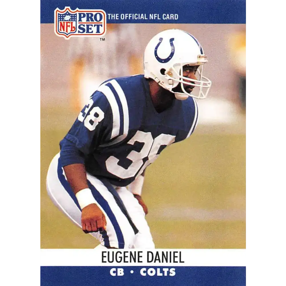 1990 Pro Set #521 Eugene Daniel NM-MT Indianapolis Colts Football Card - Football Card Single