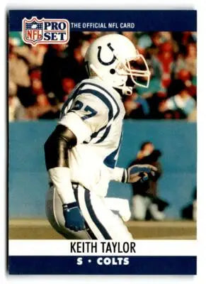 1990 Pro Set #525 Keith Taylor - Football Card Single