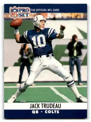 1990 Pro Set #526 Jack Trudeau - Football Card Single