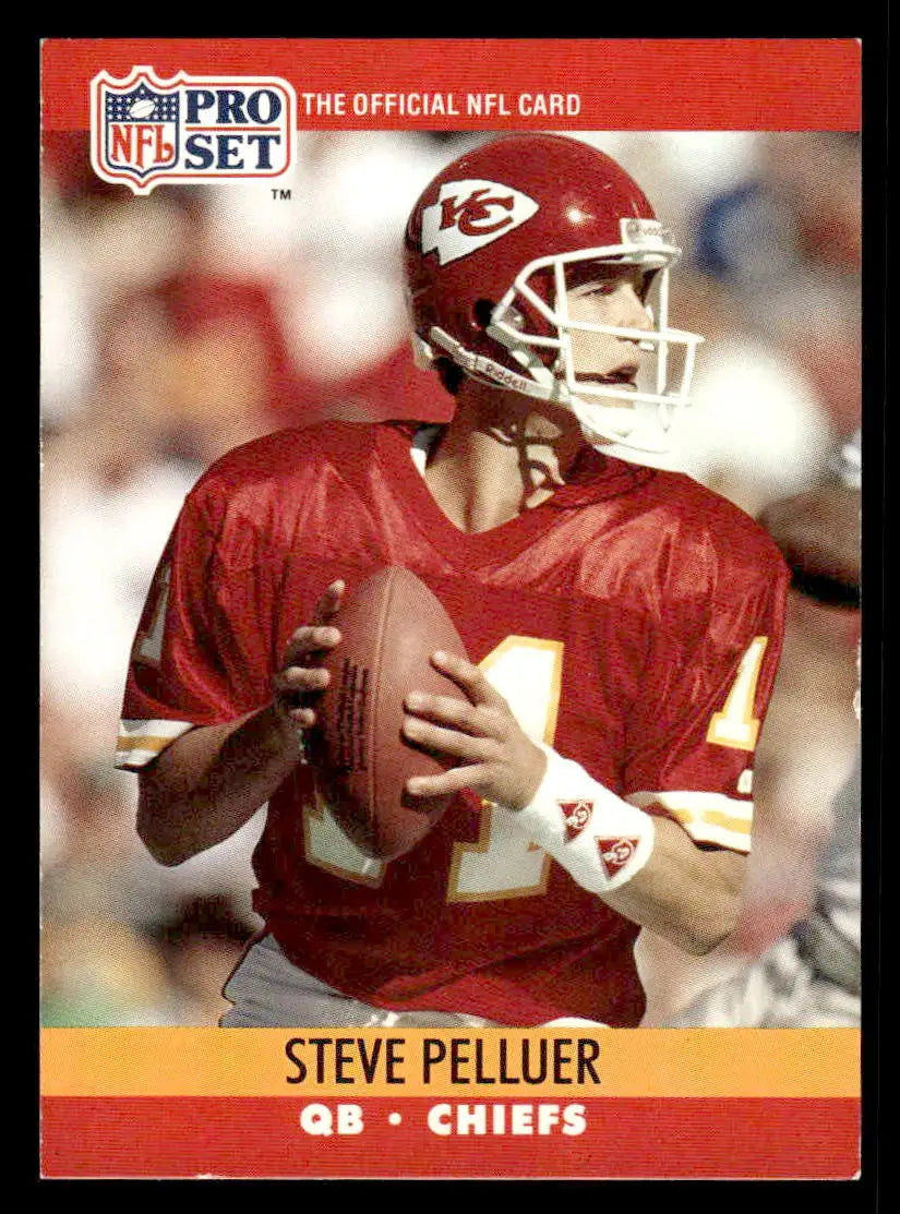 1990 Pro Set #533 Steve Pelluer - Football Card Single