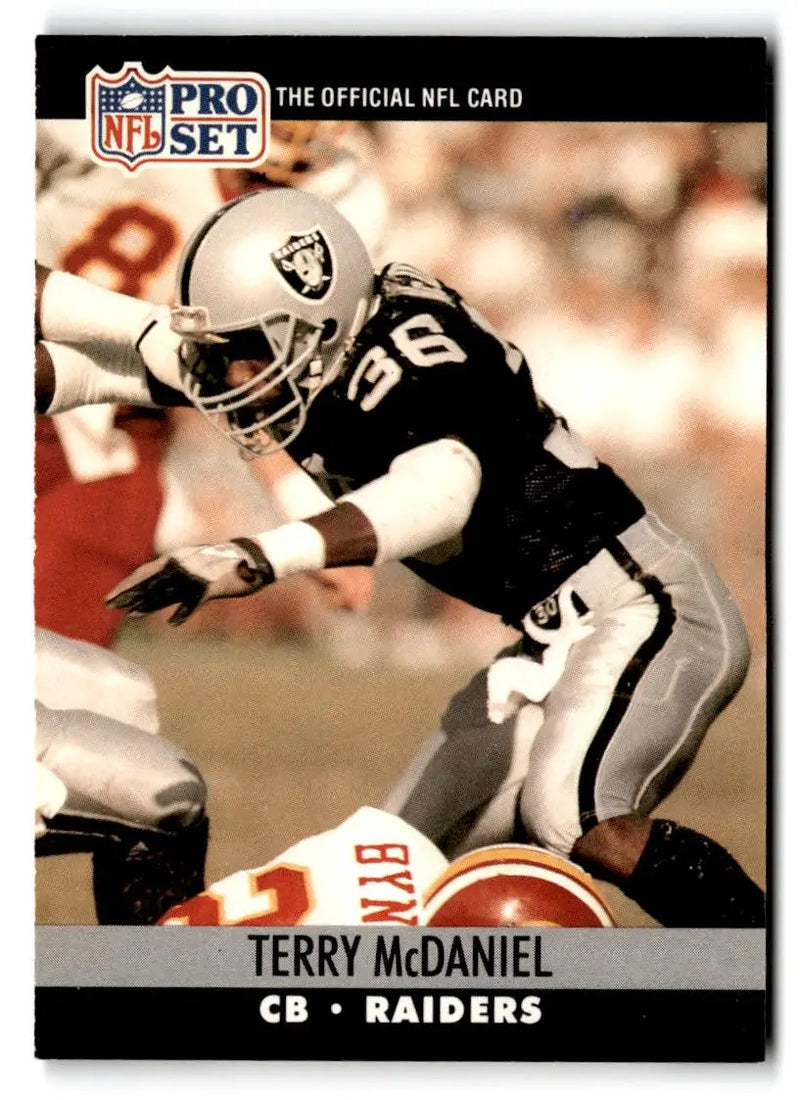 1990 Pro Set #546 Terry McDaniel - Football Card Single
