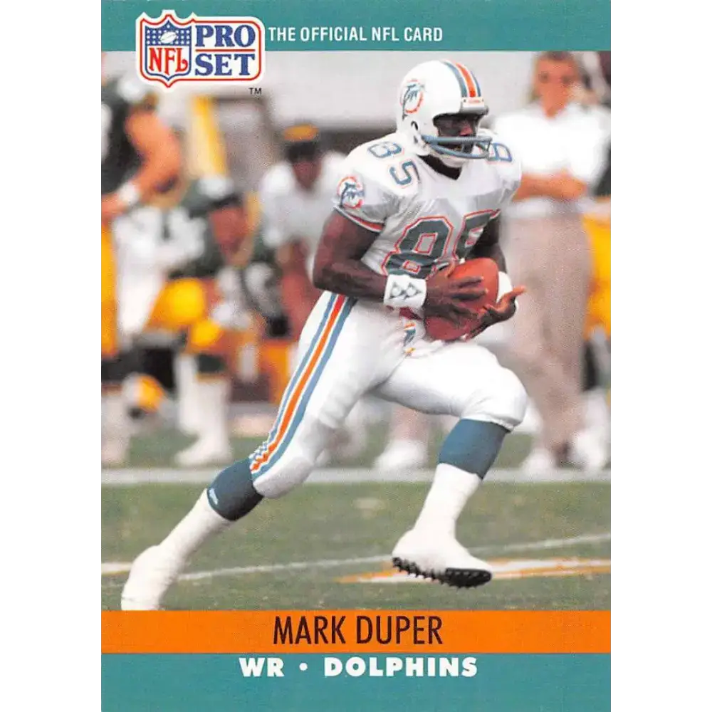 1990 Pro Set #559 Mark Duper NM-MT Miami Dolphins Football Card - Football Card Single
