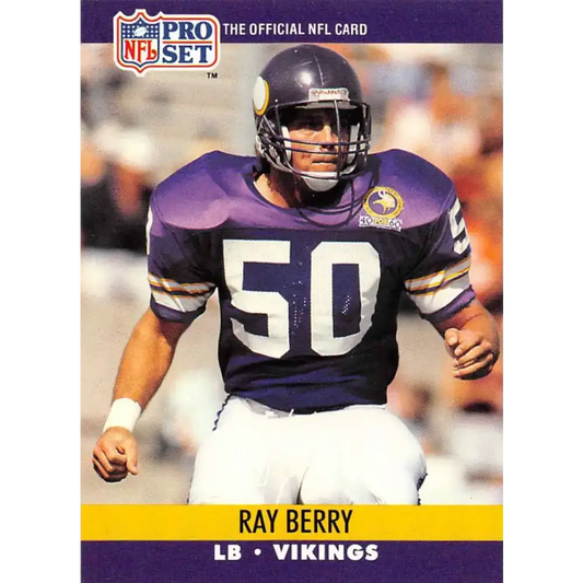 1990 Pro Set #566 Ray Berry NM-MT Minnesota Vikings Football Card - Football Card Single