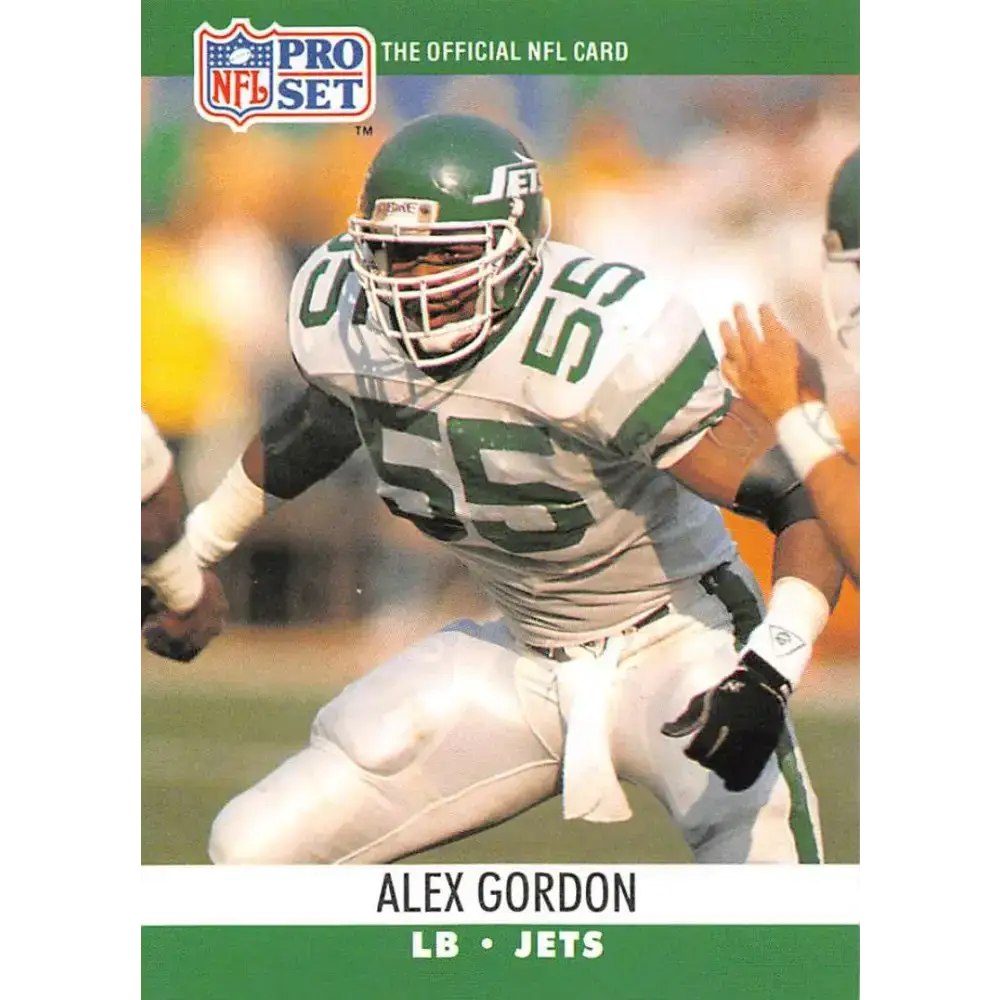 1990 Pro Set #603 Alex Gordon NM-MT New York Jets Football Card - Football Card Single