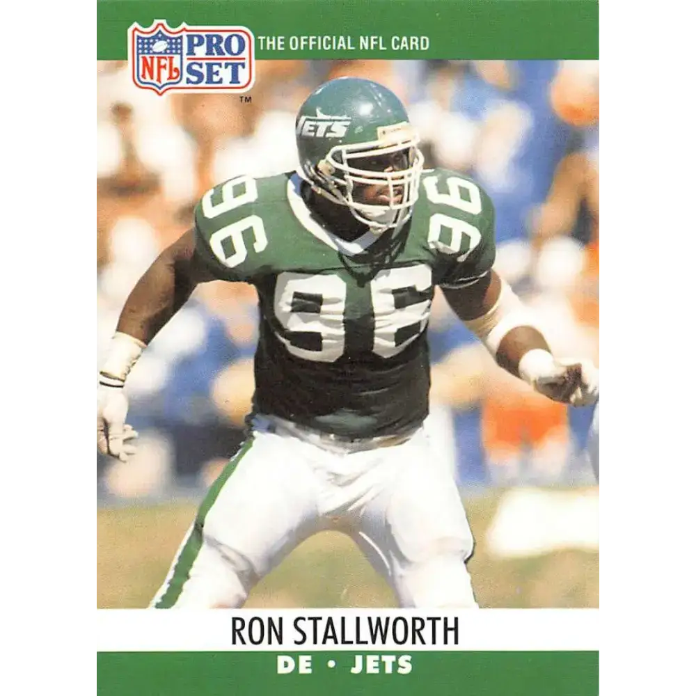 1990 Pro Set #604 Ron Stallworth NM-MT RC Rookie New York Jets Football Card - Football Card Single