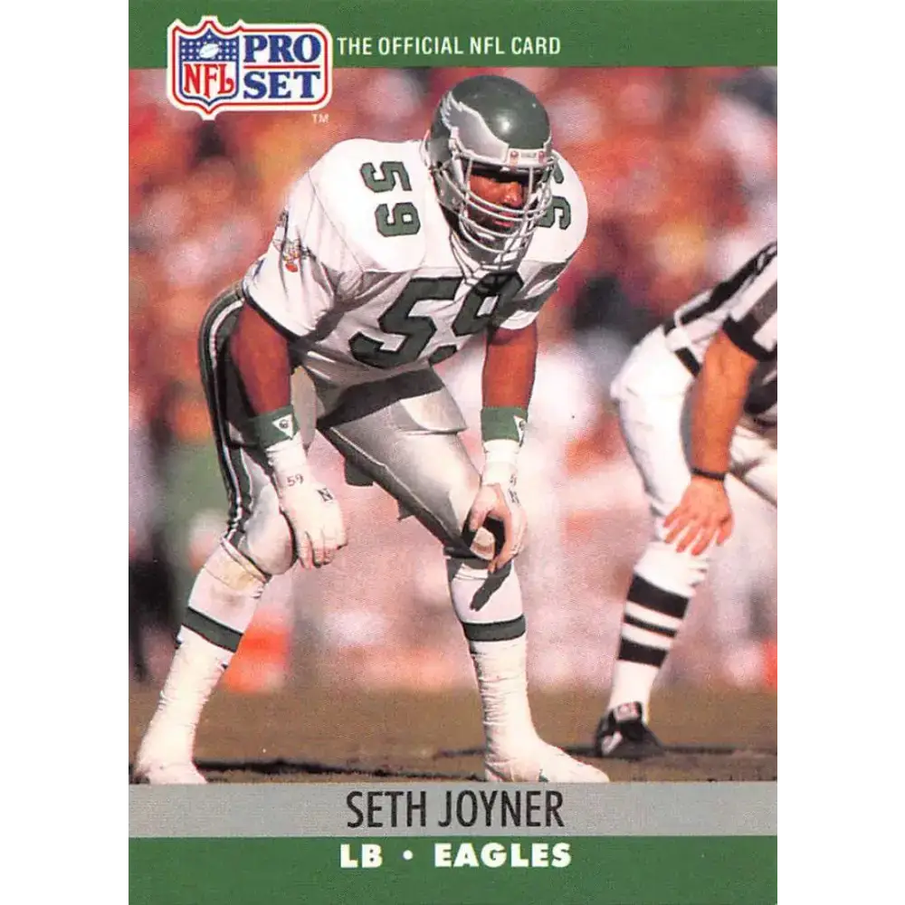 1990 Pro Set #609 Seth Joyner NM-MT Philadelphia Eagles Football Card - Football Card Single