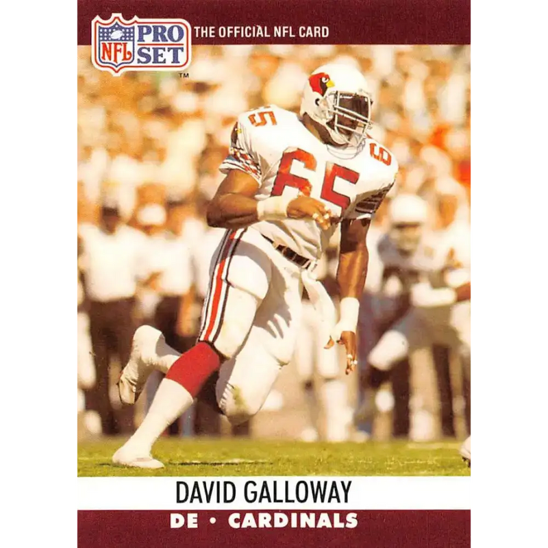 1990 Pro Set #614 David Galloway NM-MT Phoenix Cardinals Football Card - Football Card Single