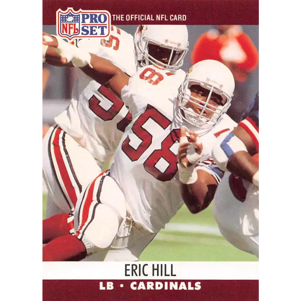 1990 Pro Set #615 Eric Hill NM-MT Phoenix Cardinals Football Card - Football Card Single