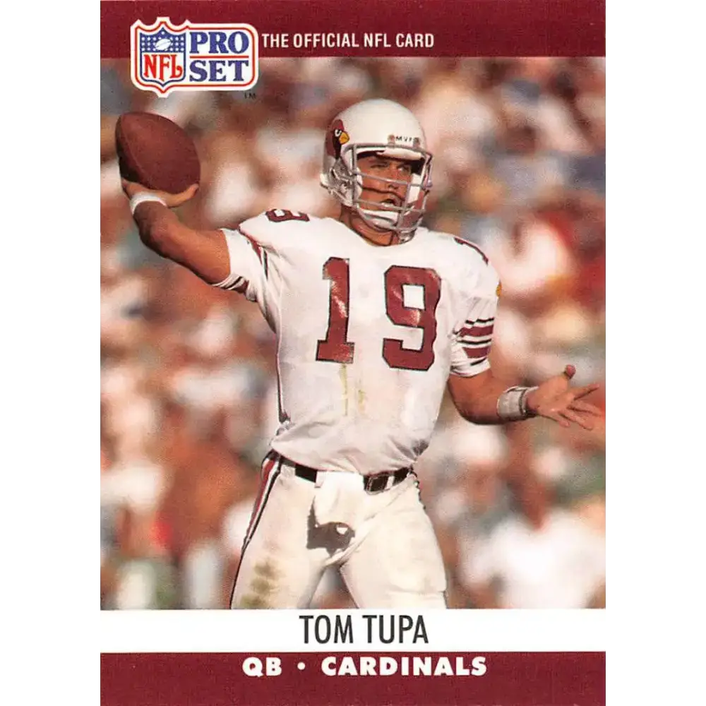 1990 Pro Set #619 Tom Tupa NM-MT RC Rookie Phoenix Cardinals Football Card - Football Card Single