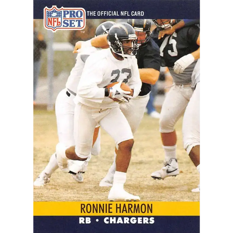 1990 Pro Set #629 Ronnie Harmon NM-MT San Diego Chargers Football Card - Football Card Single