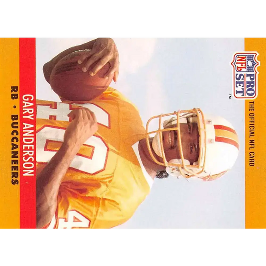 1990 Pro Set #652 Gary Anderson NM-MT Tampa Bay Buccaneers Football Card - Football Card Single