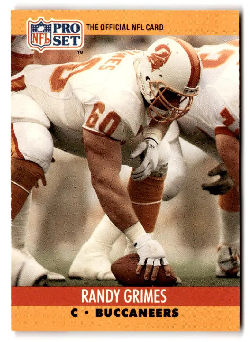 1990 Pro Set #654 Randy Grimes - Football Card Single