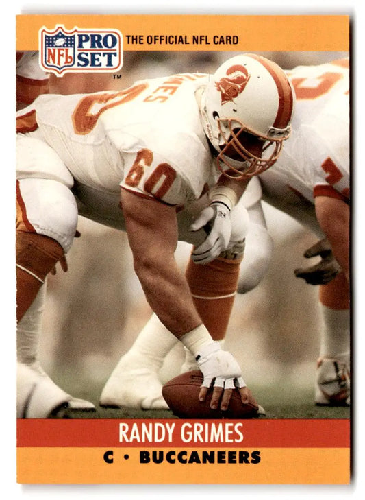 1990 Pro Set #654 Randy Grimes - Football Card Single