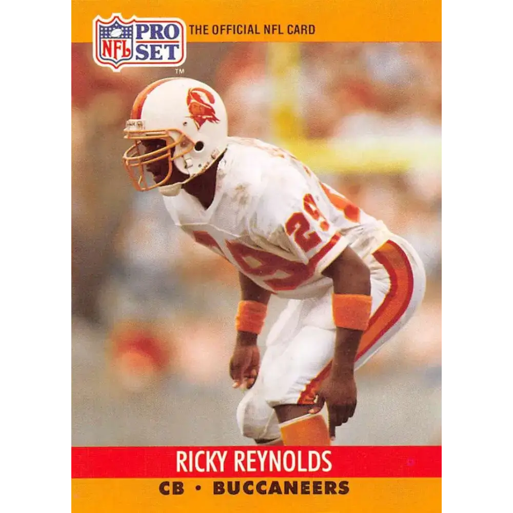 1990 Pro Set #658 Ricky Reynolds NM-MT Tampa Bay Buccaneers Football Card - Football Card Single