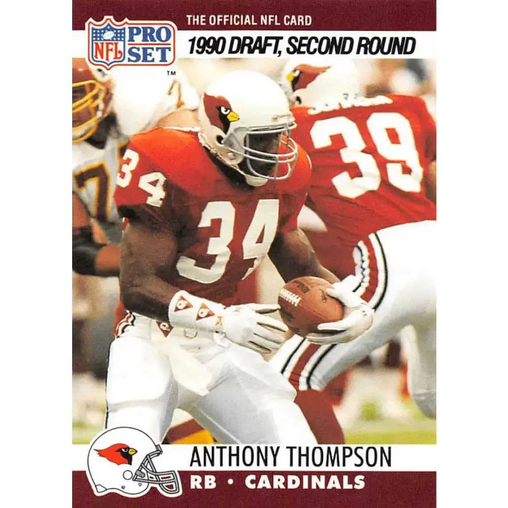 1990 Pro Set #700 Anthony Thompson NM-MT Phoenix Cardinals Football Card - Football Card Single