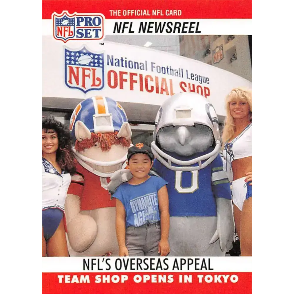1990 Pro Set #789 NFL Team Shop NM-MT Football Card - Football Card Single