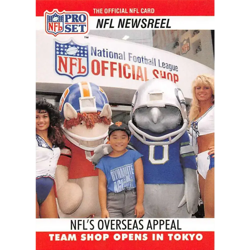 1990 Pro Set #789 NFL Team Shop NM-MT Football Card - Football Card Single