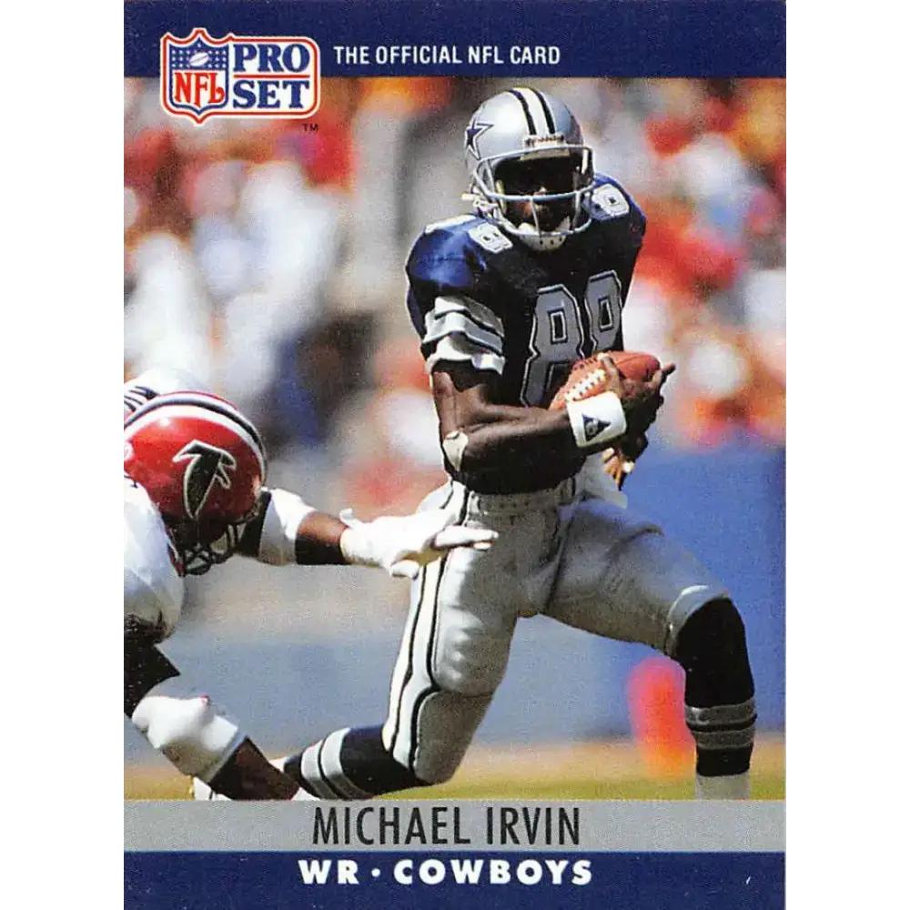 1990 Pro Set #79 Michael Irvin NM-MT Dallas Cowboys Football Card - Football Card Single
