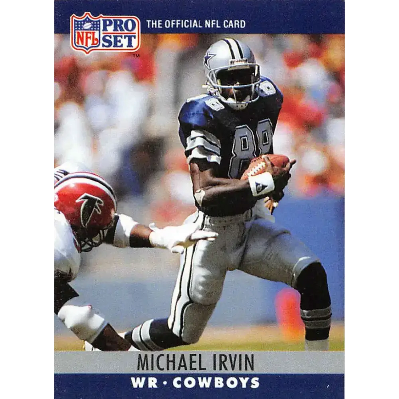 1990 Pro Set #79 Michael Irvin NM-MT Dallas Cowboys Football Card - Football Card Single