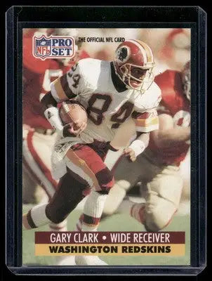 1990 Pro Set Gary Clark #317 Football - Football Card Single