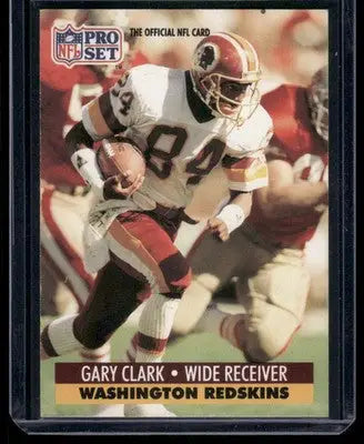 1990 Pro Set Gary Clark #317 Football - Football Card Single