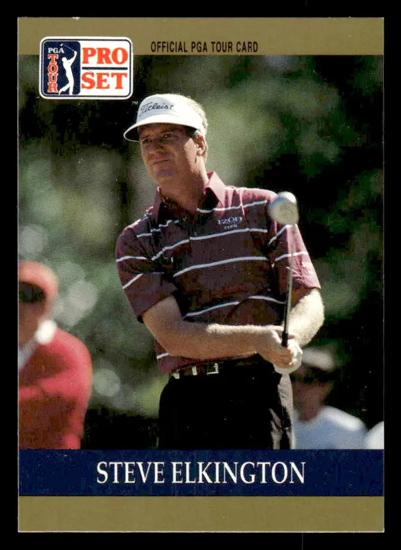 1990 Pro Set PGA Tour #10 Steve Elkington - Other