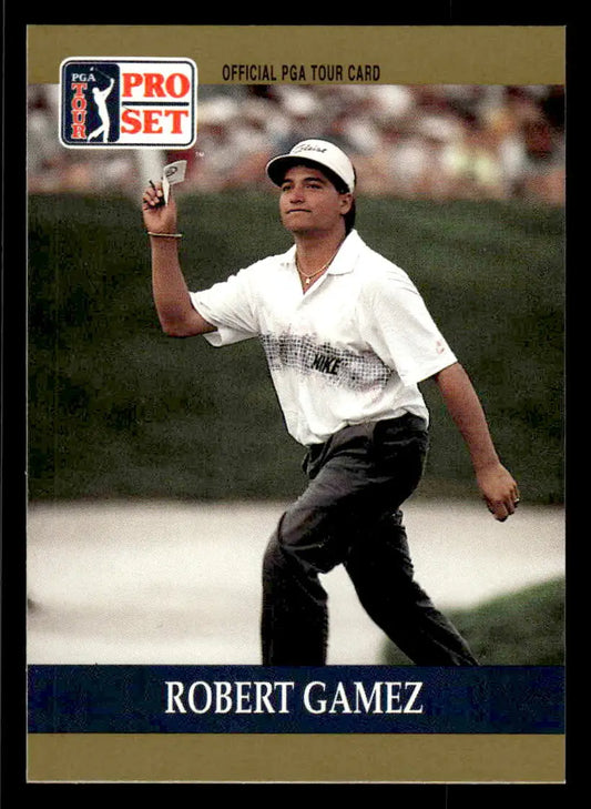 1990 Pro Set PGA Tour #16 Robert Gamez - Golf Card Single