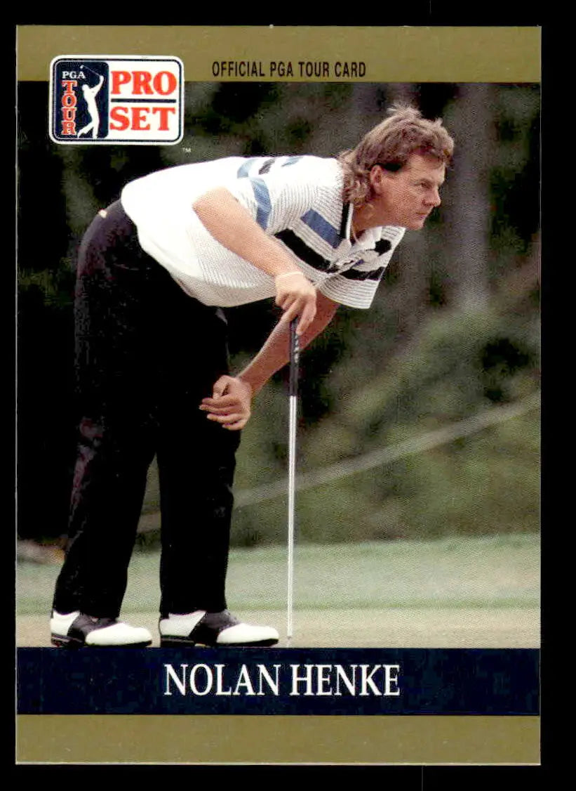 1990 Pro Set PGA Tour #22 Nolan Henke - Other
