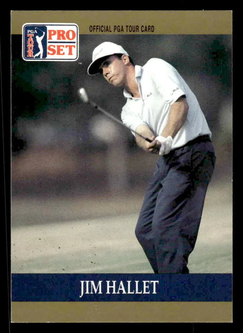 1990 Pro Set PGA Tour #37 Jim Hallet - Other