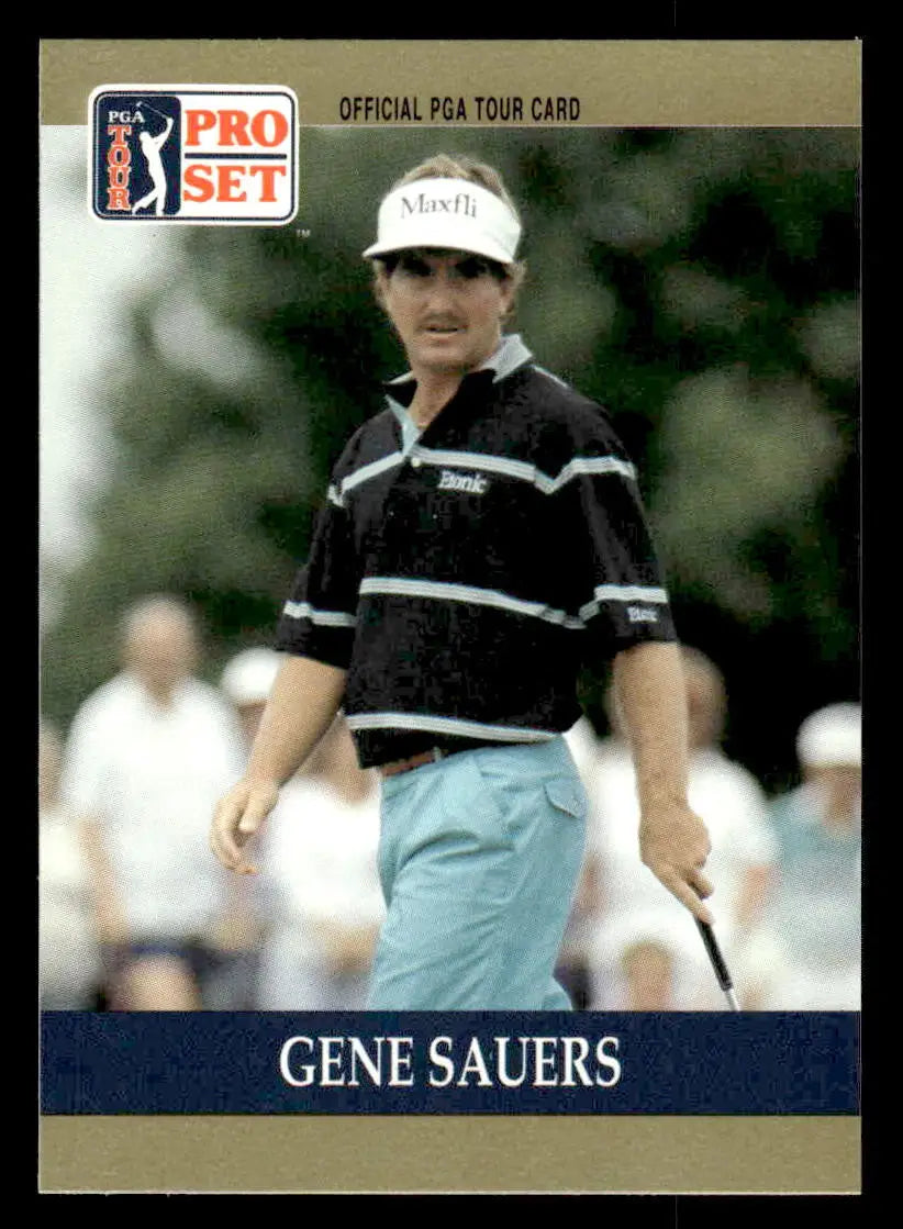 1990 Pro Set PGA Tour #52 Gene Sauers - Other