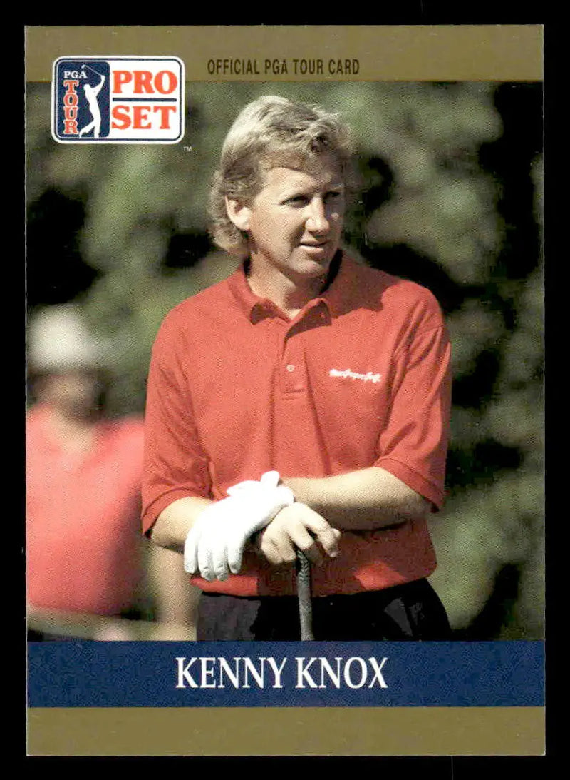 1990 Pro Set PGA Tour #55 Kenny Knox - Other
