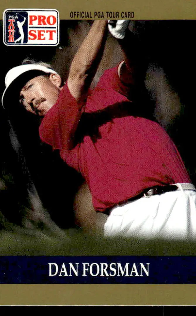 1990 Pro Set PGA Tour #59 Dan Forsman - Other