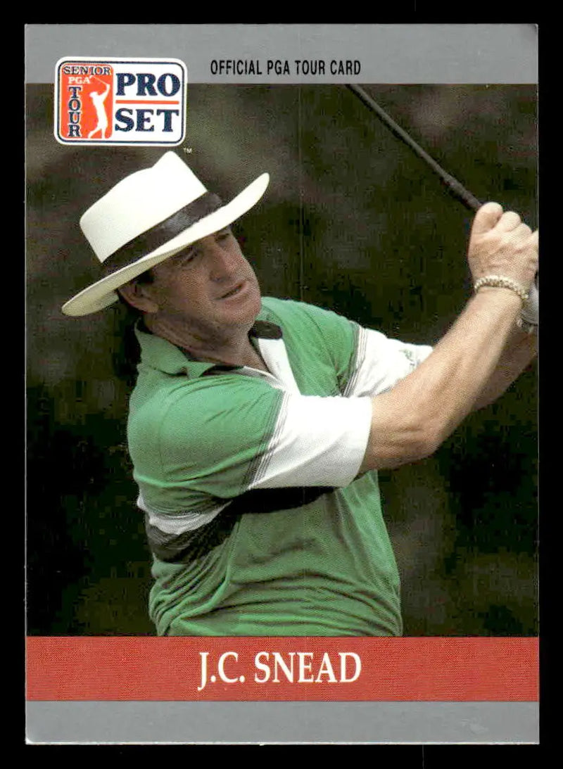 1990 Pro Set PGA Tour #99 J.C. Snead - Other