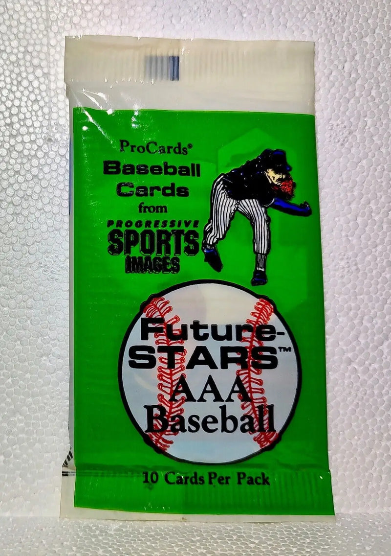 1990 ProCards AAA Future Stars MLB Baseball Pack Factory Sealed New 10 Cards - Baseball Card Pack