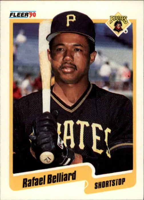 1990 Rafael Belliard Fleer Baseball Card #460 - Baseball Card Single