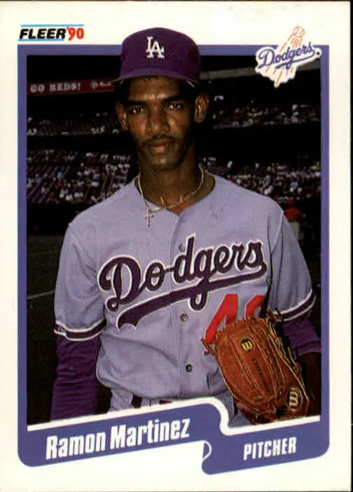 1990 Ramon Martinez Fleer Baseball Card #402 - Baseball Card Single
