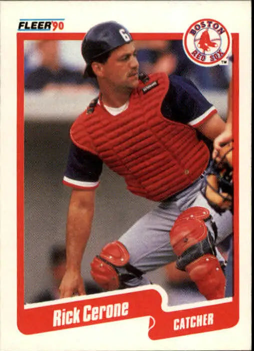 1990 Rick Cerone Fleer Baseball Card #270 - Baseball Card Single