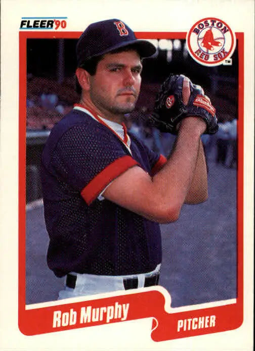 1990 Rob Murphy Fleer Baseball Card #281 - Baseball Card Single
