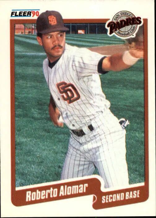 1990 Roberto Alomar Fleer Baseball Card #149